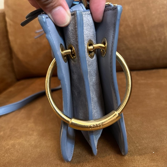 Chloe Small Roy in Washed Blue - Picture 6 of 11